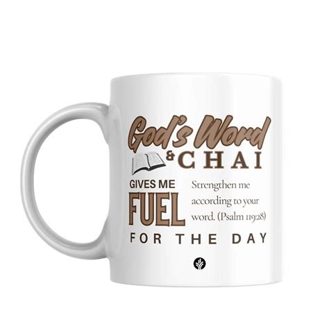 God's Word and Chai - Coffee Mug – Discovery House Distributors Pvt Ltd