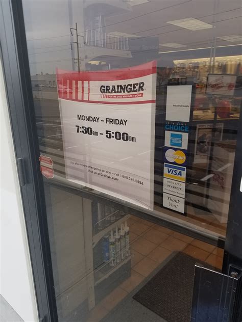 GRAINGER INDUSTRIAL SUPPLY - 2775 S 900 W, South Salt Lake UT - Hours ...