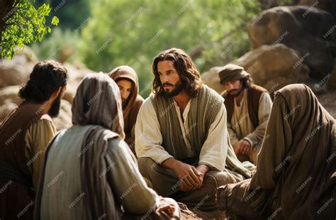 Jesus Christ and his disciples students apostles pray believe hope faith catholicism religious ...