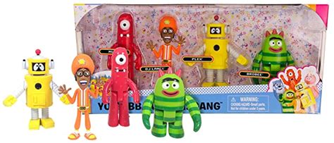Buy Yo Gabba Gabba! Gang 4 Piece Collectors Set 2014: Muno, DJ Dance ...