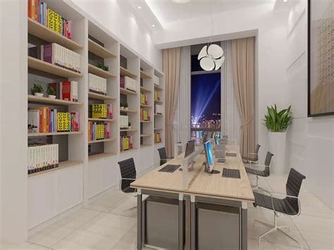 小型loft风格办公室装修设计效果图_岚禾工装设计