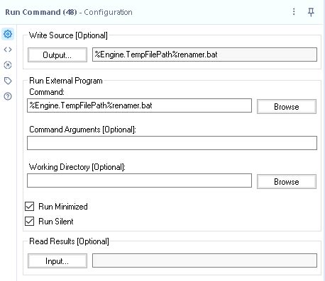 Image result for Cdata Arc Rename Output File