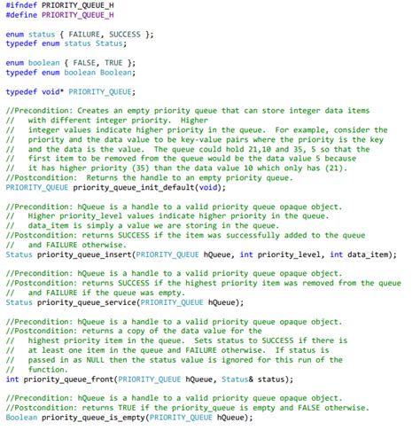 Implementation of Priority Queue Using C 的图像结果