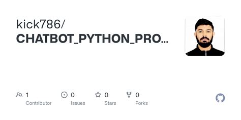 Image result for Chatbot Python Project GitHub