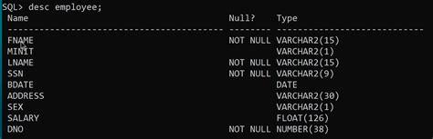 SQL Create Table Command 的图像结果