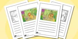 The Lion and the Mouse Story in English - Primary Resource