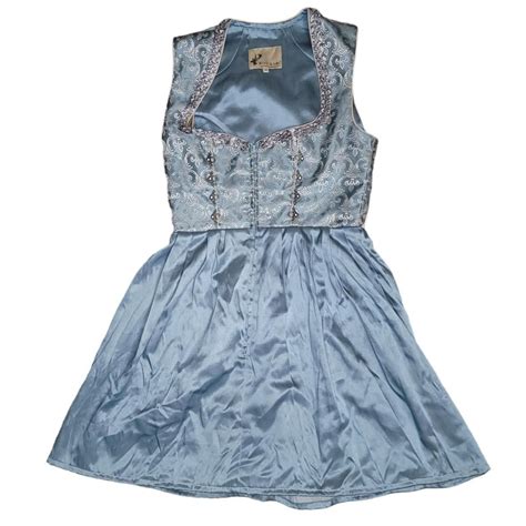 Blue dirndl dress •brand - alte liebe •good... - Depop | Dirndl dress ...