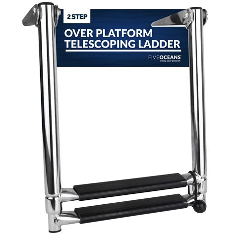 Five Oceansfive Oceans 2 Step Boat Ladder Over Platform Telescoping ...