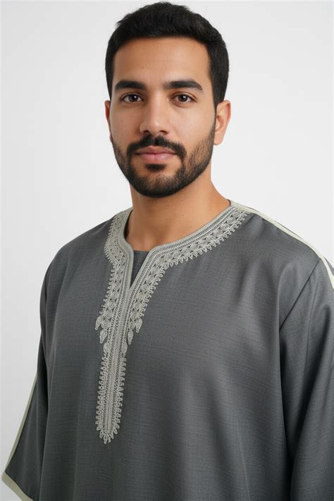 Premium Moroccan Thobe - Mens PMT8 – IIJABIA