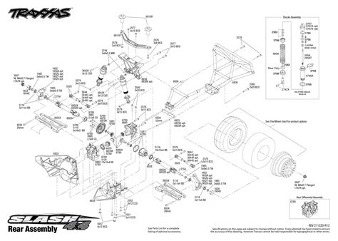 Traxxas Slash 4x4 VXL Parts Exploded View (68068-4) — Adventure Hobbies & Toys
