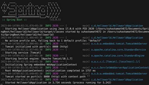 Spring Boot Page Application 的图像结果