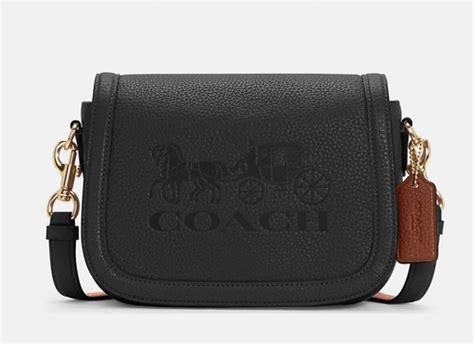 NWT Coach C4058 Saddle Bag Leather Crossbody With India | Ubuy