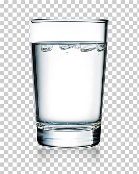 Water glass isolated on white and transparent background png clipart ...