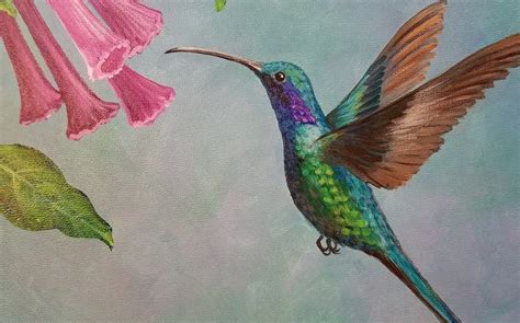 Image result for How to Paint Hummingbirds Tutorials