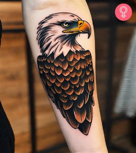 Traditional American Tattoo Eagle