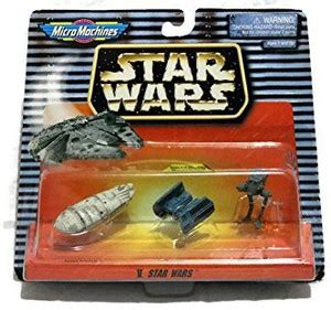 STAR WARS Micro Machines V By Galoob. With Rebel Transport, Tie Bomber ...
