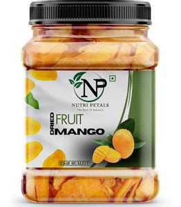 nutri petals Premium Dried Mango Slice | Dehydrated Mango | Organic Dry ...