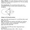 draw a circle of radios 6cm .from a point 10 cm away from its centre ...
