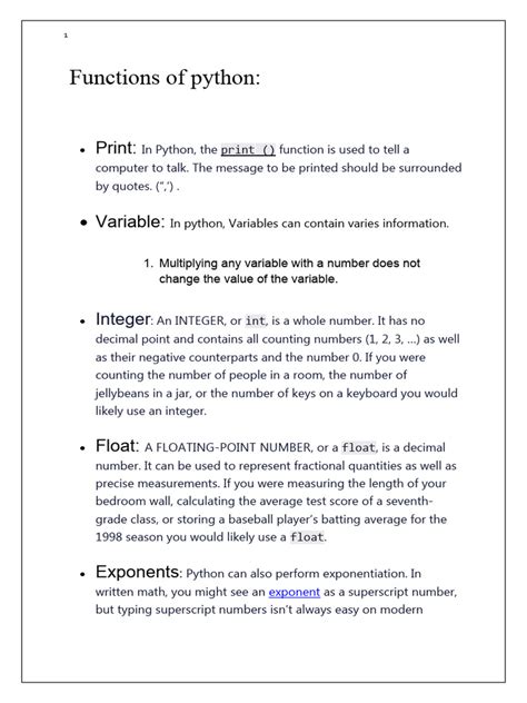 Image result for Creating Python Functions PDF