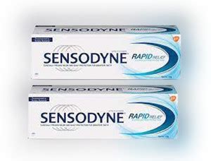 SENSODYNE RAPID RELIEF TOOTHPASTE 80 GRAMS (40G*2)=55534 Toothpaste ...