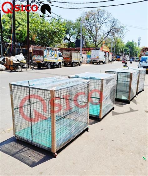 Animal Cages - Monkey Cage QSICO ( M323 ) Manufacturer from Meerut