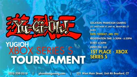 Yugioh TCG Xbox Series S Tournament, PhantasmGaming, East Haven, 9 ...