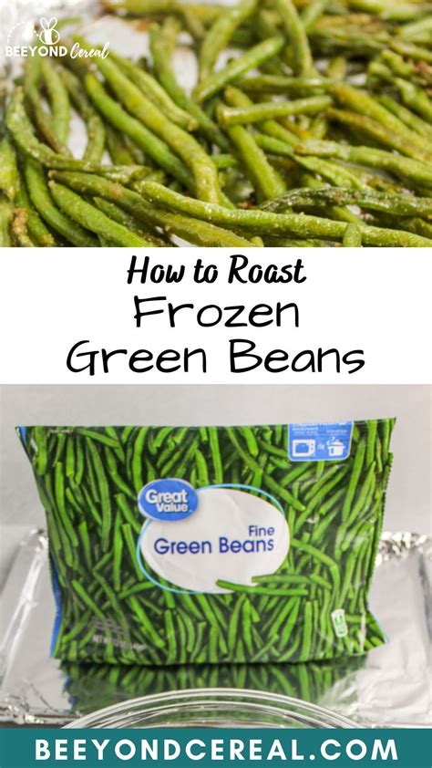 How to Roast Frozen Green Beans | Recipe | Cooking frozen green beans ...