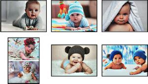 New Born Baby Boy and Baby Girl Cute Poster for Wall Pregnant Women in ...