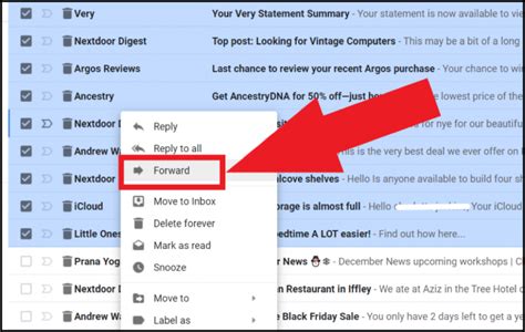 How to Forward Multiple Emails 的图像结果
