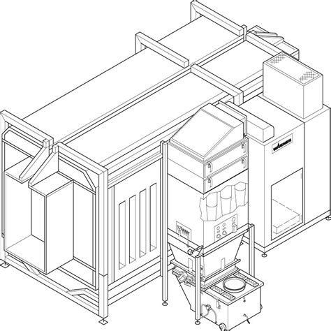 ICM multicyclone booths - Powder booths | WAGNER