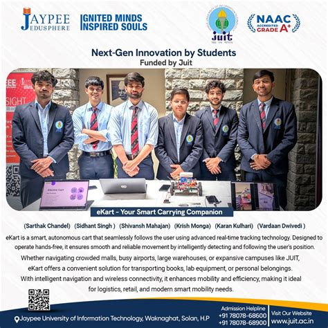 Next Gen Innovation by JUIT students