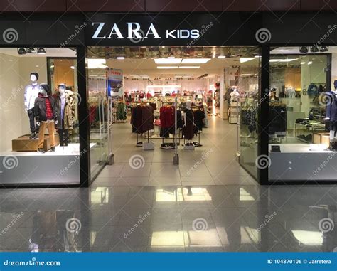 Zara Kids store editorial photo. Image of market, interior - 104870106