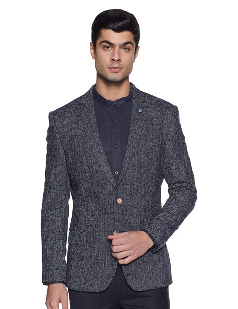 Arrow New York Men's Notch Lapel Slim fit Blazer : Amazon.in: Fashion