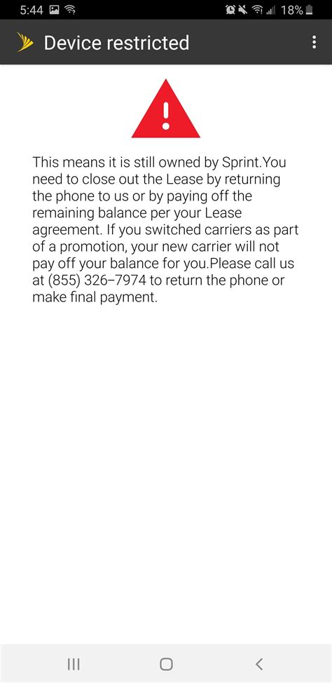 Paid off device restricted, nobody knows how to fix : Sprint