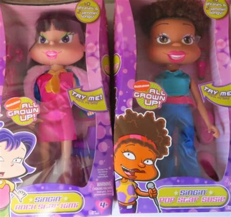 Fisher-Price Rugrats All Grown Up Singin Rock Star Dolls - Kimi & India ...