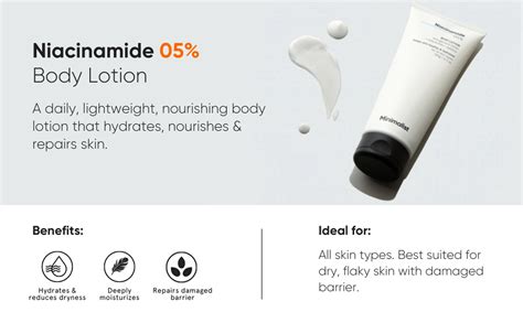 Minimalist 05% Niacinamide Body Lotion 180 gm| Repairs Skin Barrier ...