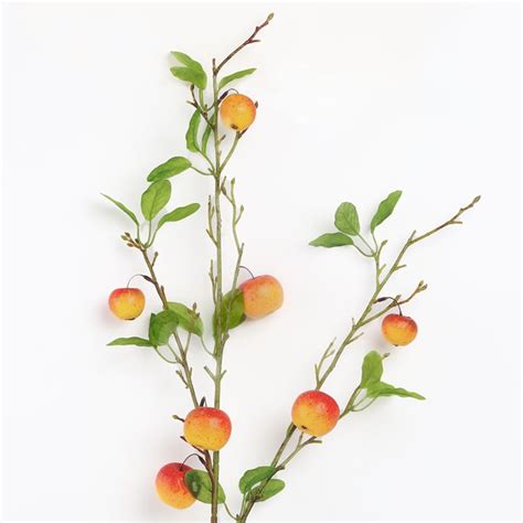 Buy Botanical Artificial Apple Fruit Branch - 95cm from Home Centre at ...