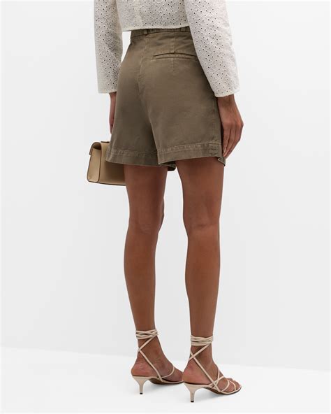 AGOLDE Becker Mid-Length Shorts | Neiman Marcus