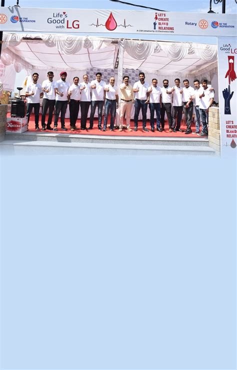 LG Blood Donation CSR initiative
