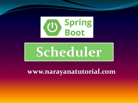 Image result for Spring Boot Scheduler