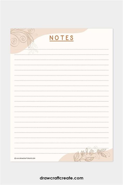 Image result for Notes Design Ideas Printable