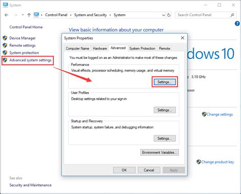 Image result for How to Enable Virtual Memory Windows 10