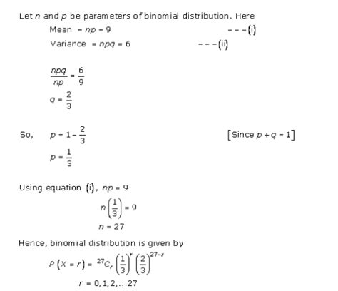 Rezultat imagine pentru Binomial Distribution Class 12