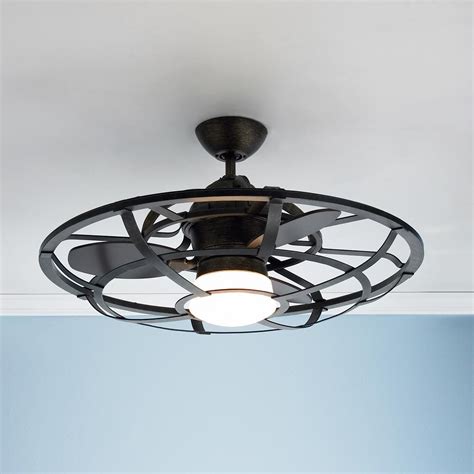 20 Best Collection of Outdoor Caged Ceiling Fans with Light