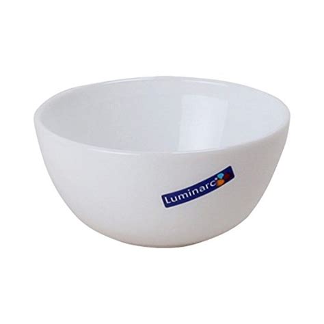 Buy Luminarc Glass Bowl, Set of 6, White Online at Low Prices in India ...