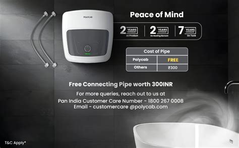 Buy POLYCAB Superia DLX 5-Star 15 Litre Water Heater (Geyser) | Free ...