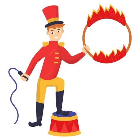 Cartoon Circus Ringmaster