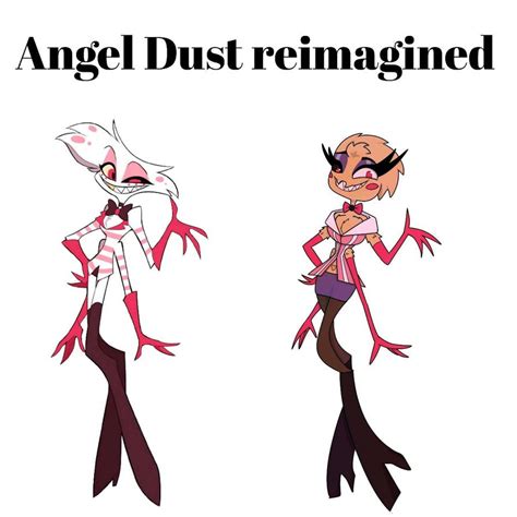 Hazbin Hotel reimagined pt3, Angel dust by annediuly on DeviantArt