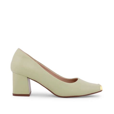 Buy Gabbana Green Toe Pumps | Lino Perros