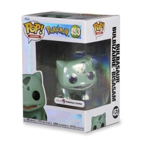 Funko Pop Bulbasaur Pearlescent Pokemon Center Exclusive : Amazon.in ...